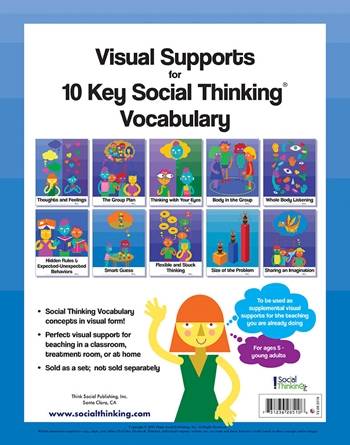 Visual Supports for 10 Key Social Thinking® Vocabulary Concepts