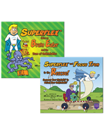 Superflex takes on Brain Eater and Superflex and Focus Tron to the Rescue Bundle